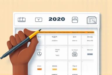 Illustration of a person drawing a clear boundary line, separating work and personal life on a calendar.