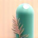 Icon representing targeted supplement recommendations with a capsule and leaf for natural compounds.