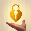 Illustration of a person holding a key, symbolizing personal responsibility for account security.